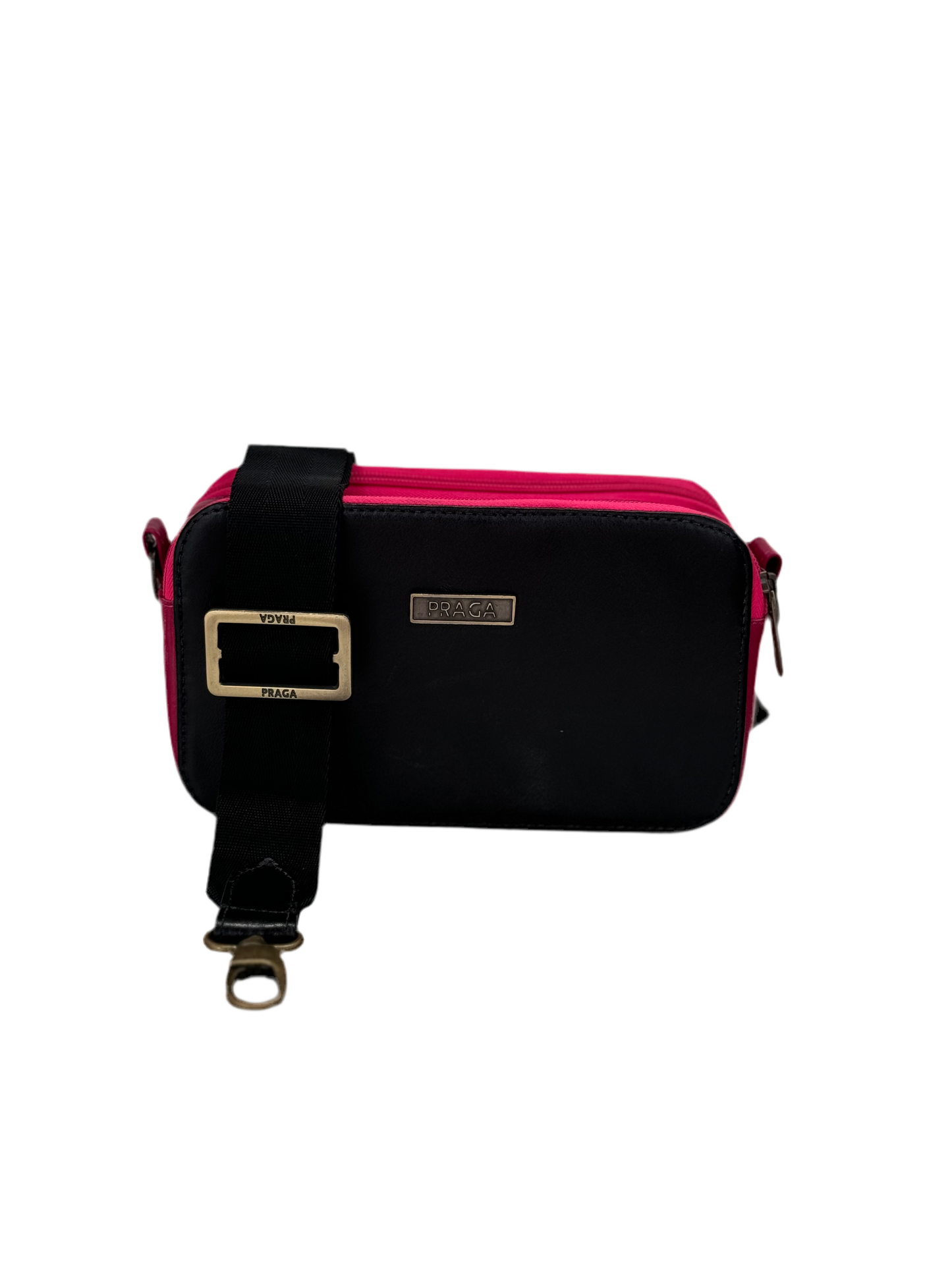 Bandolera Aranda Negro Fucsia